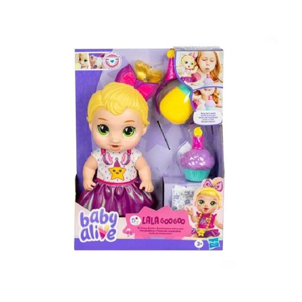 Baby Alive Festa de Aniversário Lala GooGoo G0343 - HASBRO
