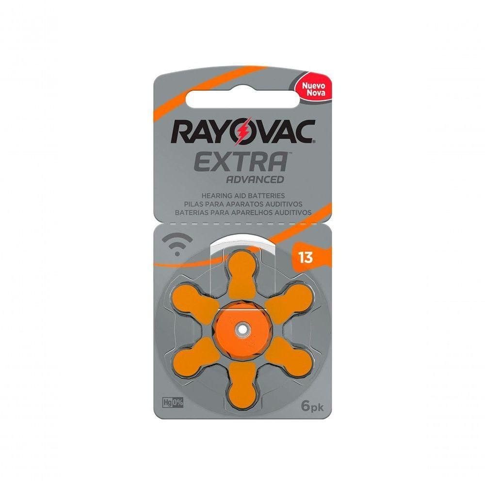 Bateria Auditiva Tamanho 13 Com 6 13aux-6xebra