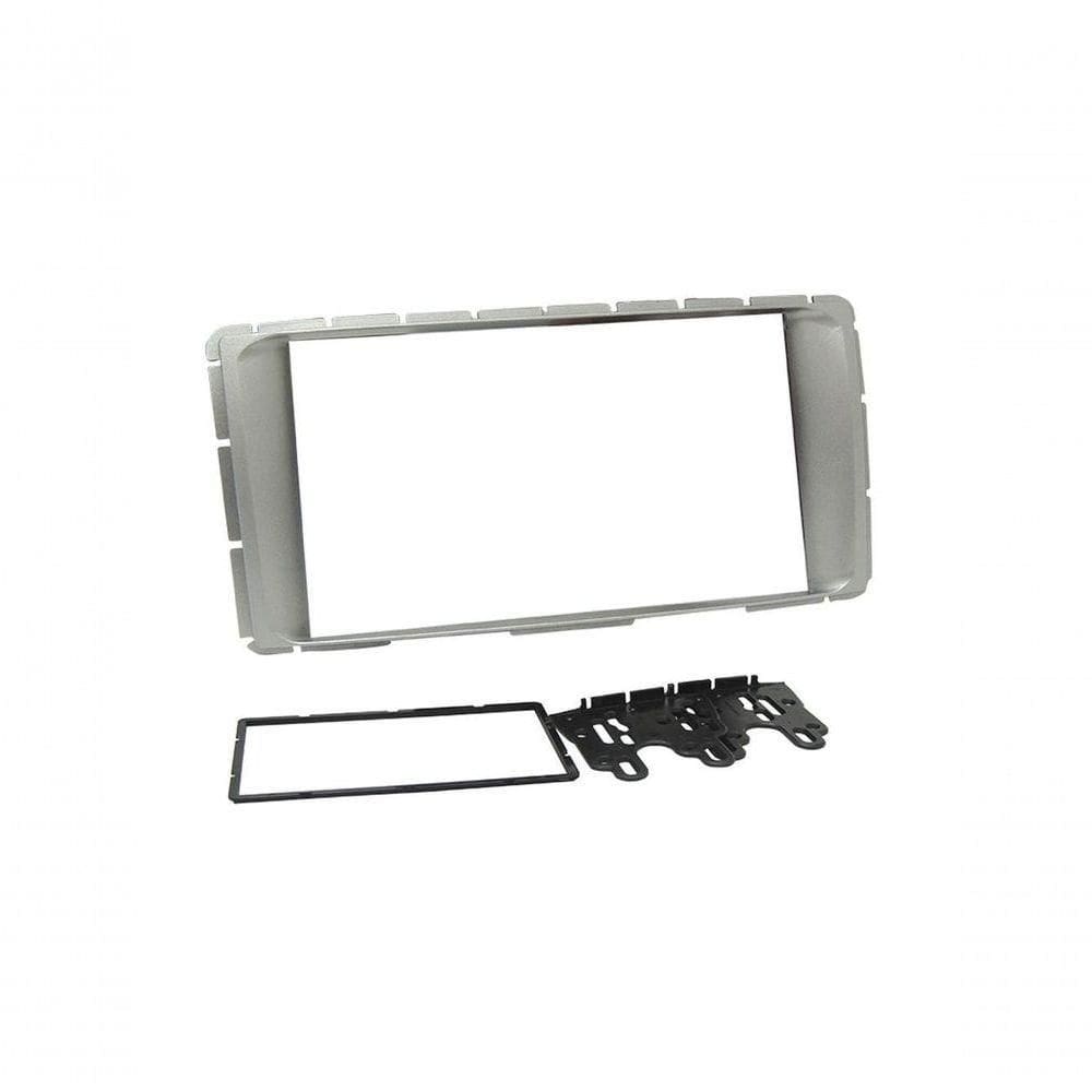 Moldura Fiamon 2 Din Toyota Hilux 12- 2015, Srv 12 Prata