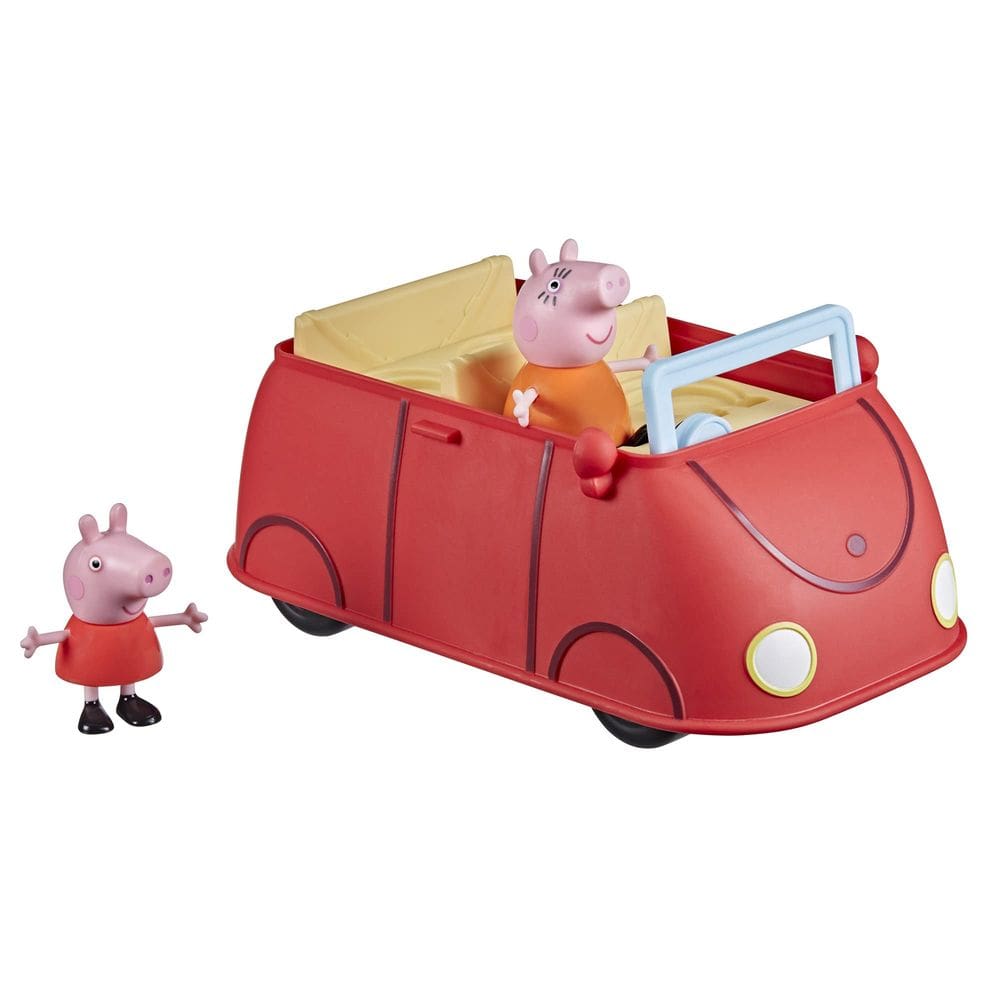 Brinquedo pré-escolar Peppa Pig Peppa`s Adventures Peppa`s Family Red Car