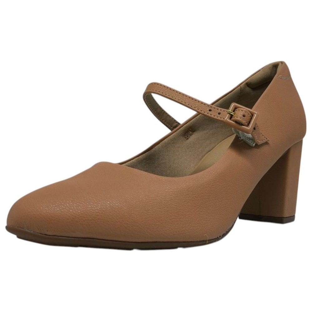 Sapato Feminino Boneca Salto Médio Conforto Estilo Modare