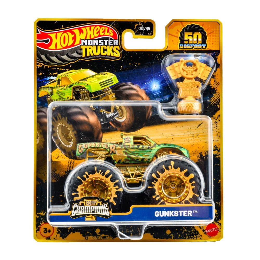 Carrinho - Gunkster Trophy Champions - Hot Wheels MATTEL