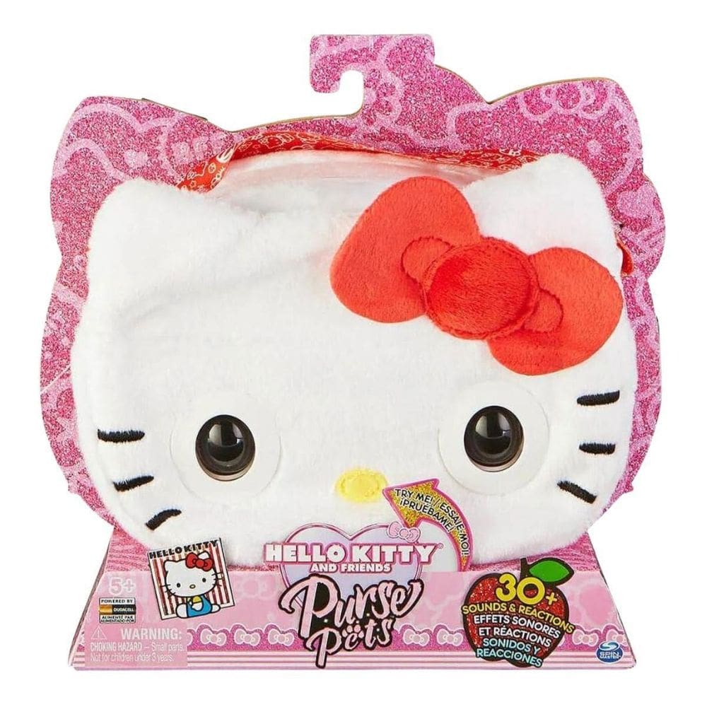 Purse Pets Bolsa Interativa da Hello Kitty Sunny Brinquedos