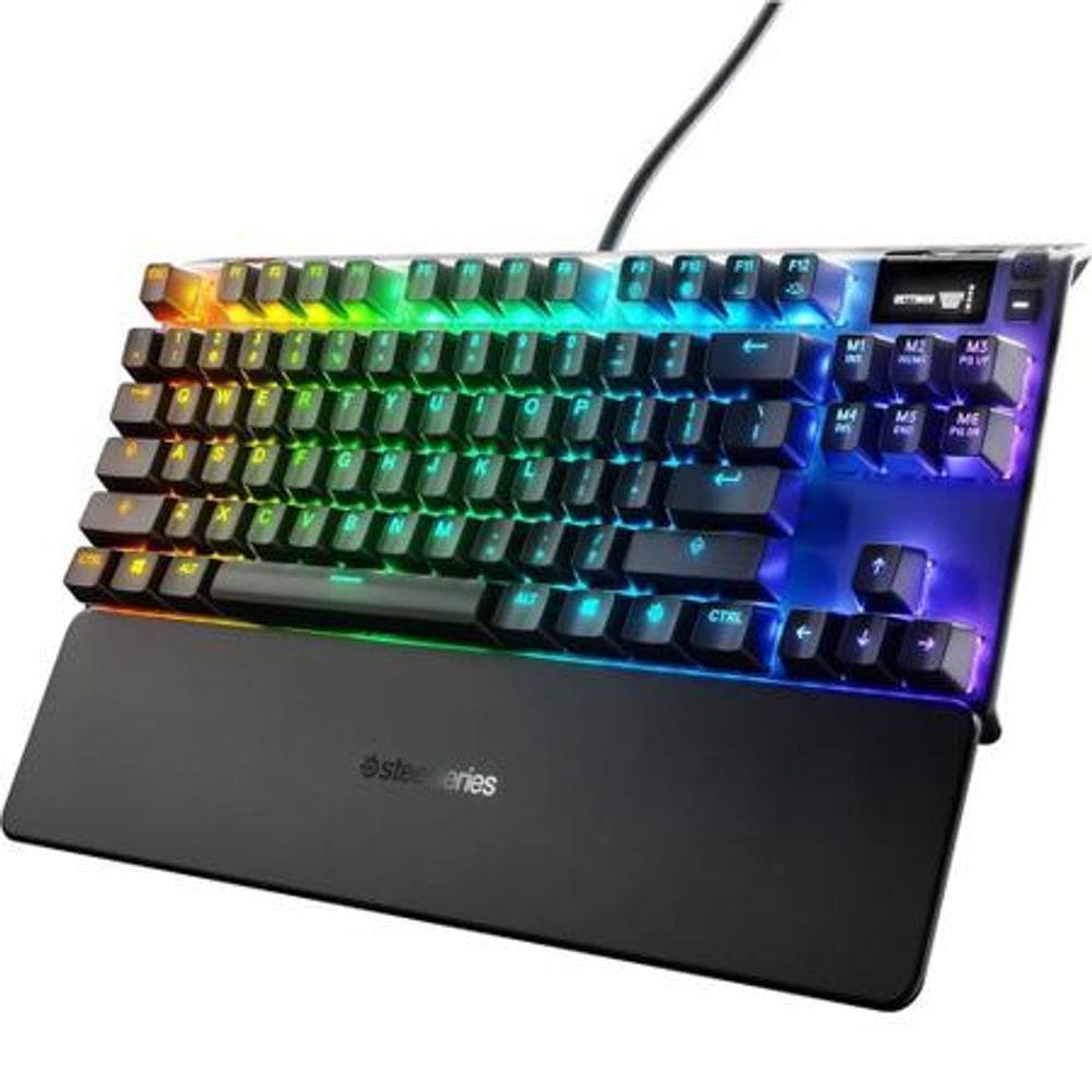 Teclado Mecânico Steelseries Apex 7 TKL Ingles Switch Red