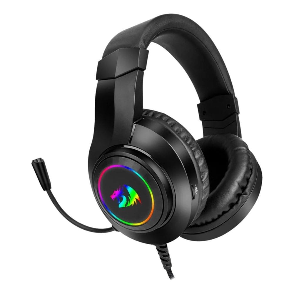 Headset Gaming Redragon Hylas H260rgb Com Microfone