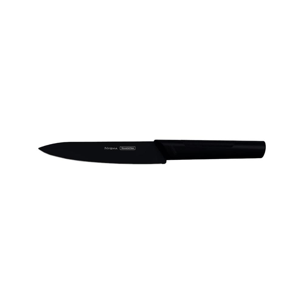 Faca Utility Tramontina Nygma Aço Inox e Polipropileno Preto 6”