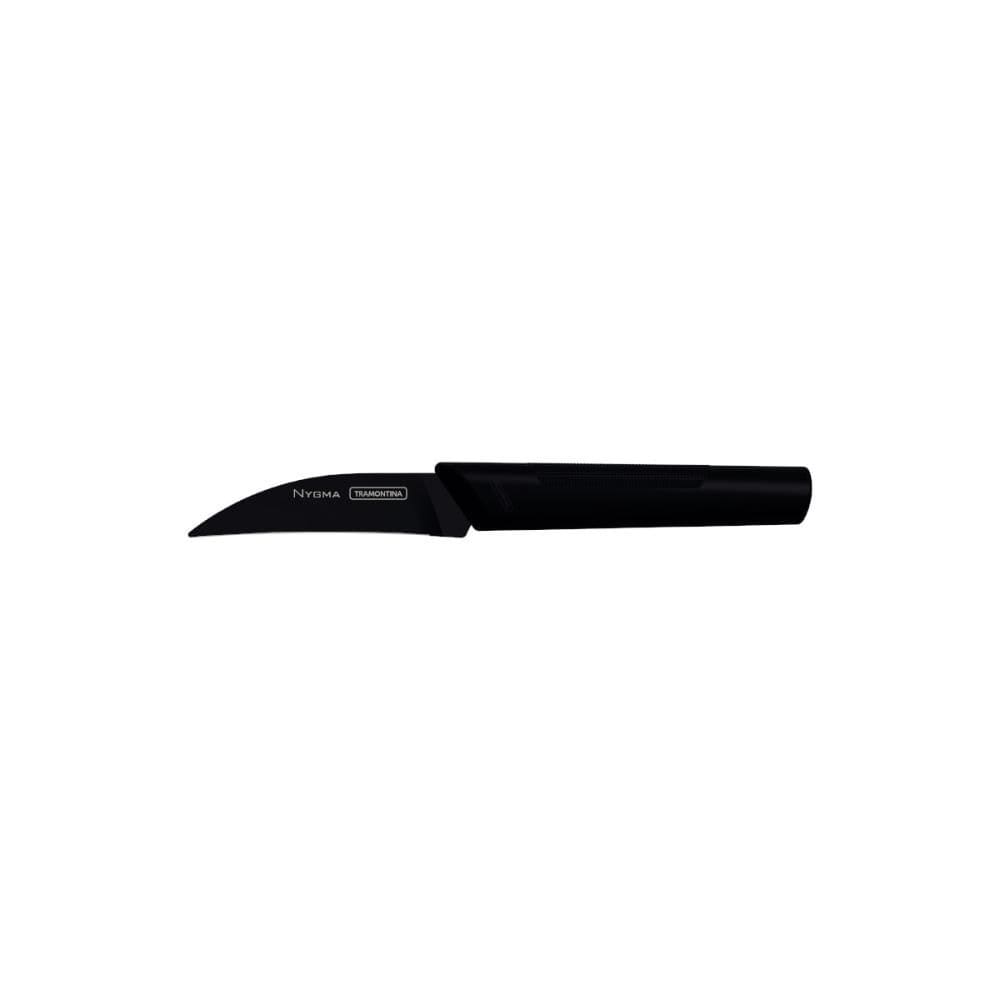 Faca para Tornear Tramontina Nygma Aço Inox e Polipropileno Preto 3”