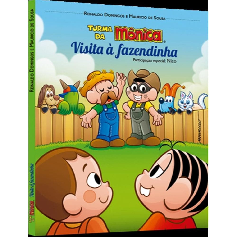 Turma Da Monica E Nico - Visita A Fazendinha
