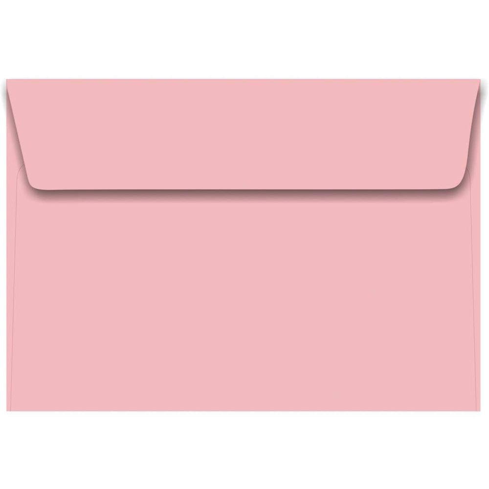 Envelope Convite Colorido 162X229Mm Rosa Claro Plus 80G