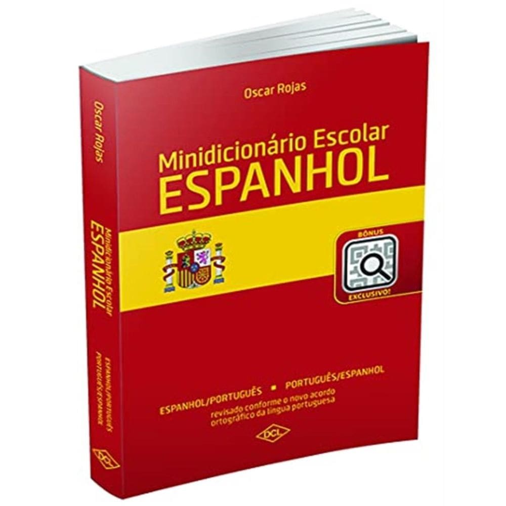 Minidicionario Escolar Espanhol Com Qr-Code