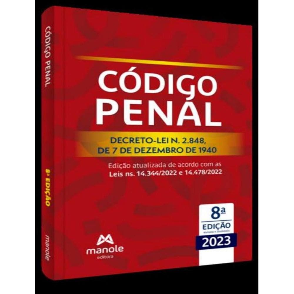 Codigo Penal - Decreto-Lei N. 2.848, De 07 De Dezembro De 1940 - 8ª Ed