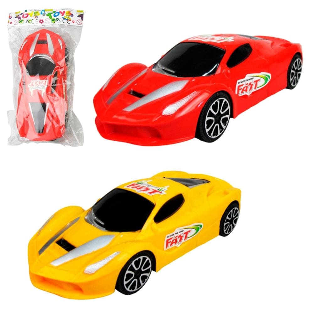 Carrinho Fricção Grande Corrida Esportivo 27cm Carro Brinquedo Infantil Kids Menino - PANAMI