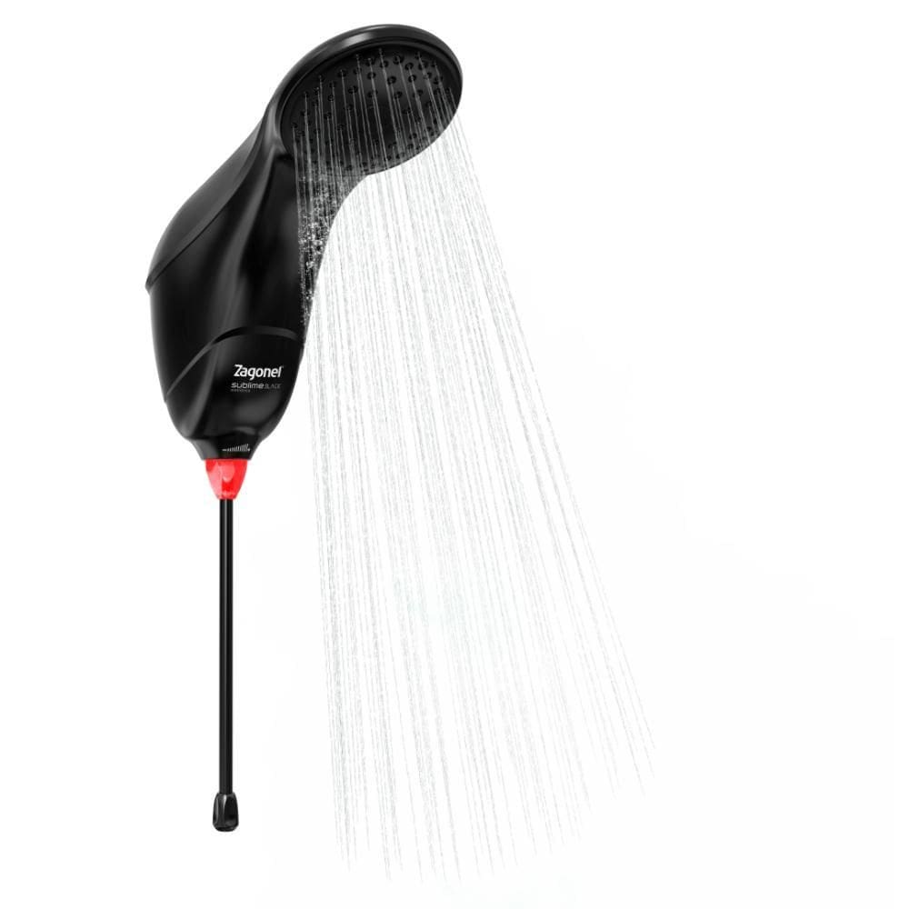 Ducha Eletrônica Sublime Black Zagonel 7500W 220V