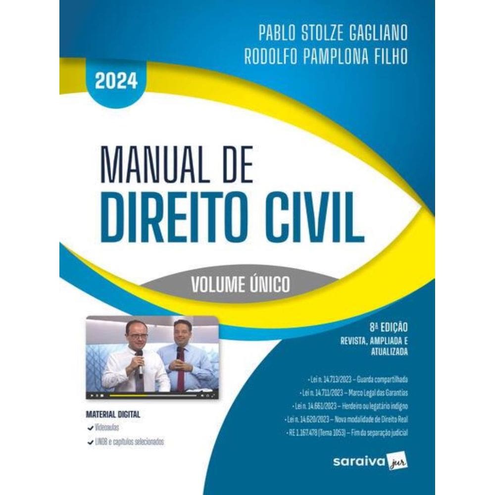 Manual De Direito Civil - Vol. Unico - 8ª Ed