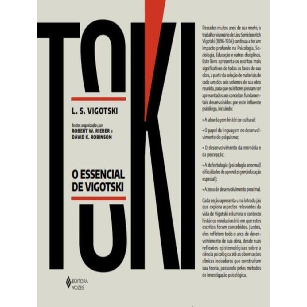 Essencial De Vigotski,O