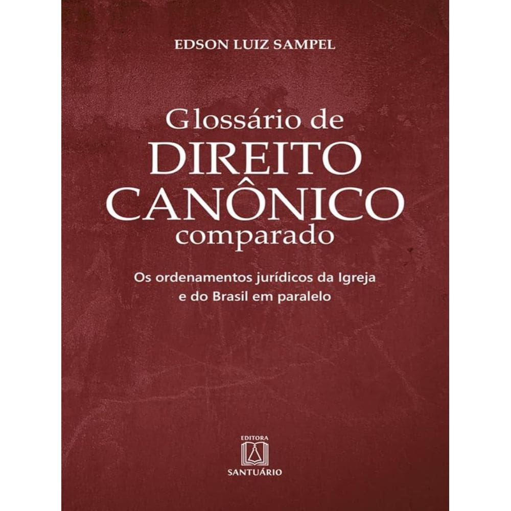Glossario De Direito Canonico Comparado