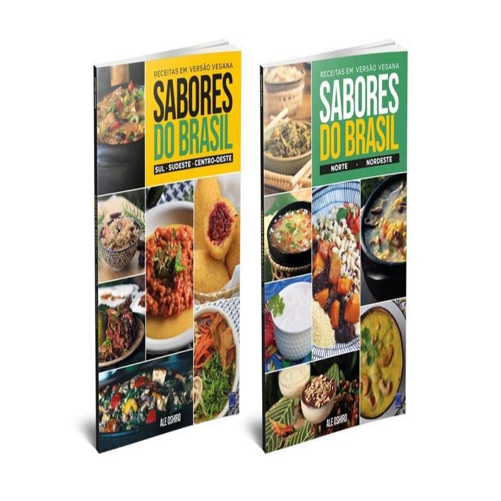 Sabores Do Brasil - Receitas Em Versao Vegana (Colecao 2 Livros)