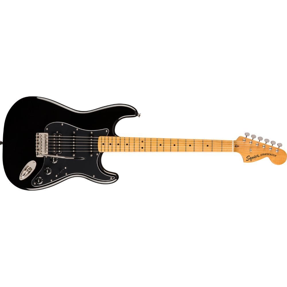 Guitarra Squier by Fender Classic Vibe 70S STRAT HSS MN BPG BLK - 0374023506