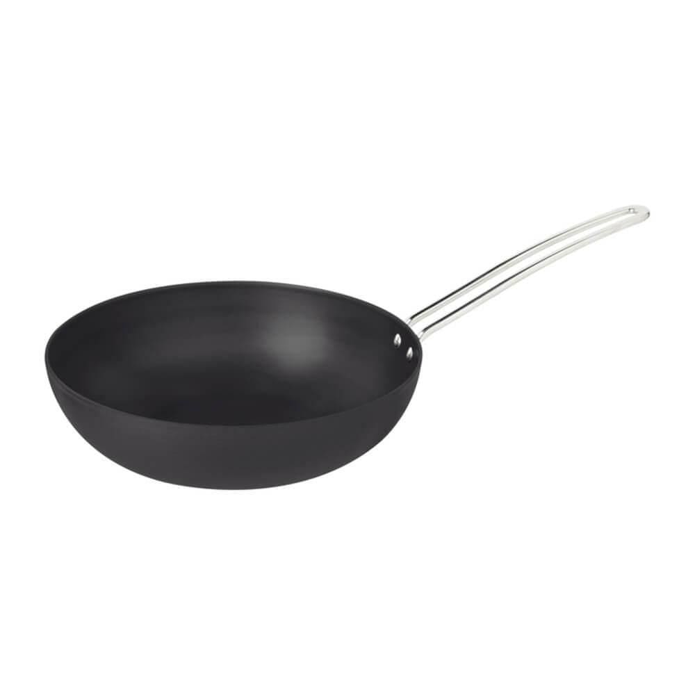 Wok Tramontina Alumínio Anodizado Cabo Aço Inox 24cm