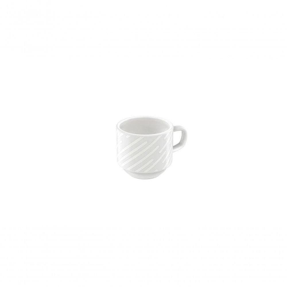 Xícara Café Tramontina Marie Em Porcelana 100ml