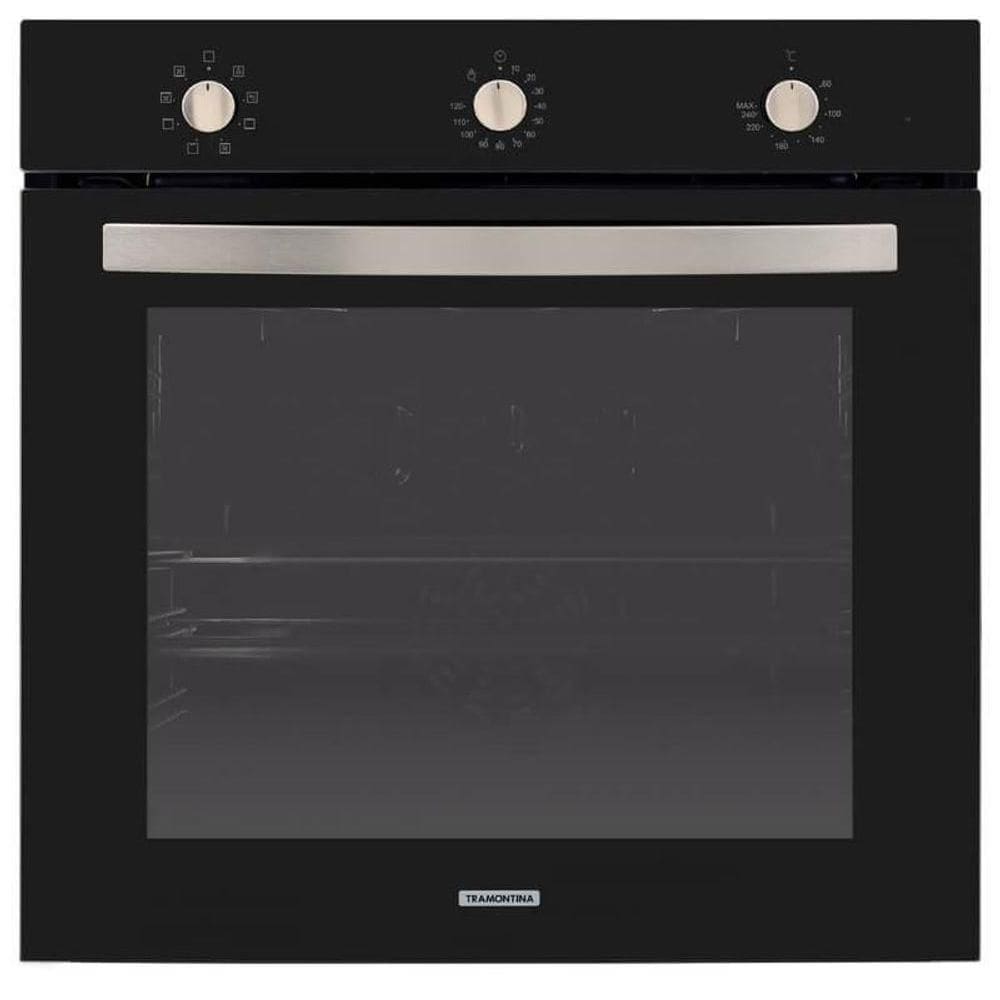 Forno De Embutir Eletrico Tramontina Glass Cook Preto 60 F7 73 Litros 220 V