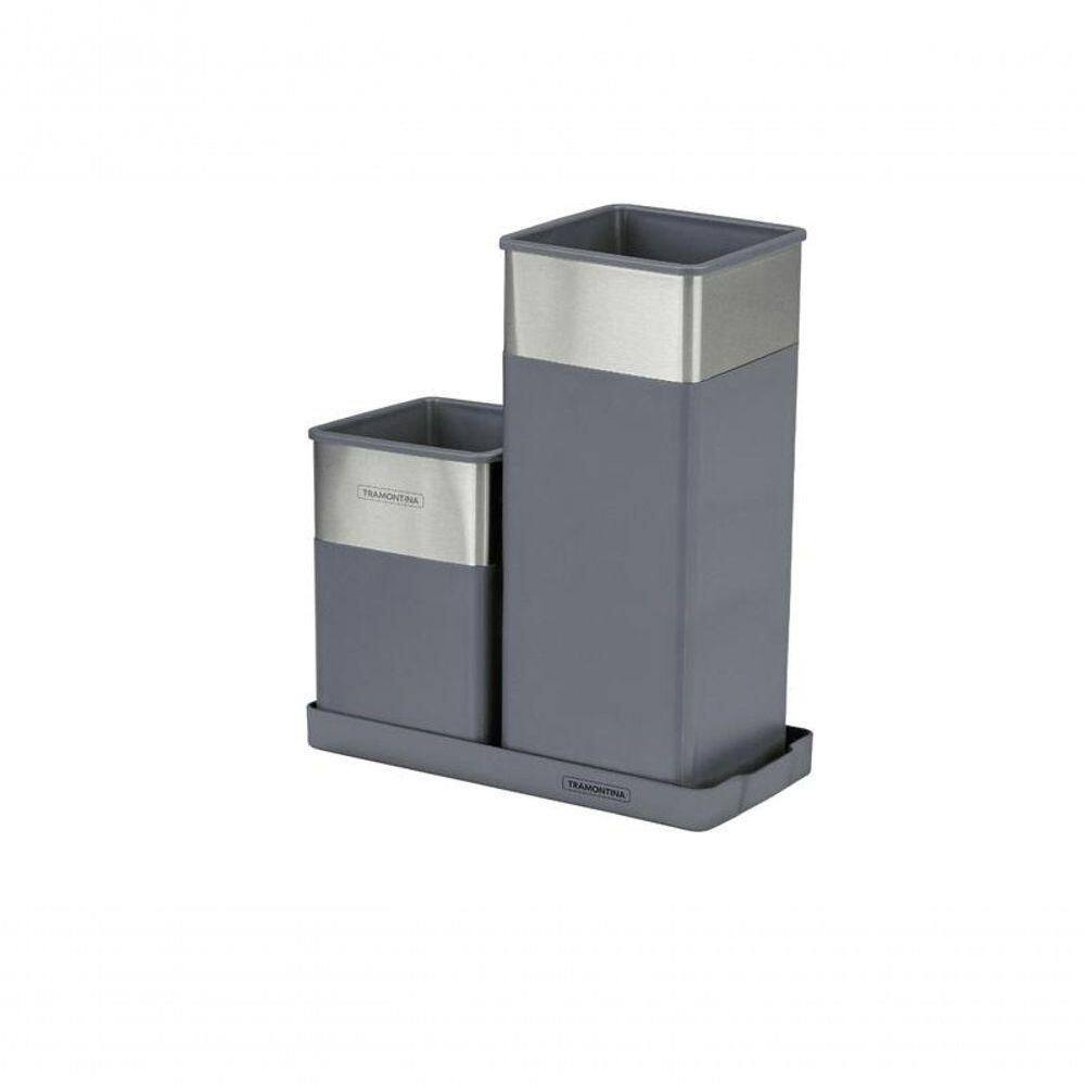 Organizador Multiúso Tramontina Aço Inox E Poliestireno