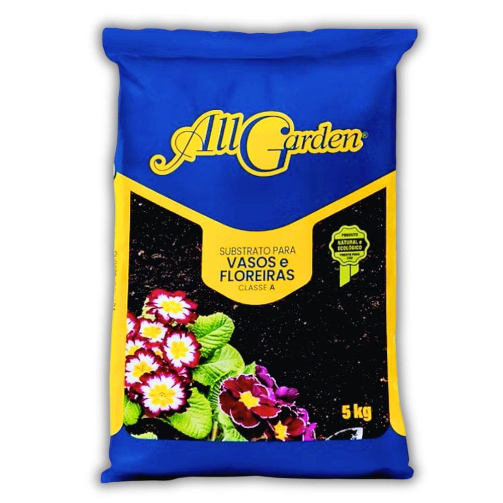 Substrato Para Vasos e Floreiras (5kg) ALL GARDEN