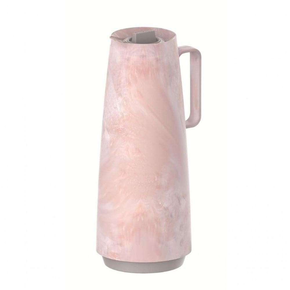 Bule Térmico Tramontina Exata Marmorizado Rosa 1 Litro