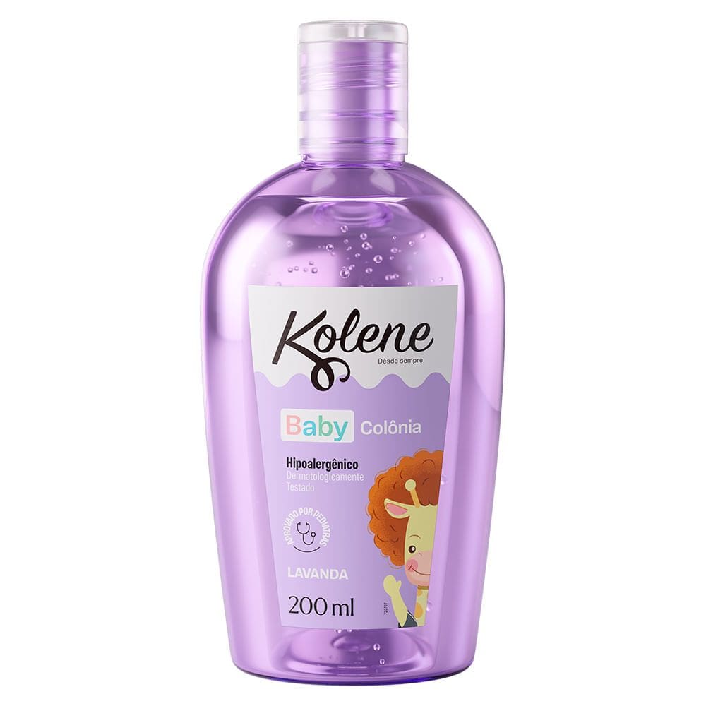 Colônia Kolene Baby Lavanda 200ml