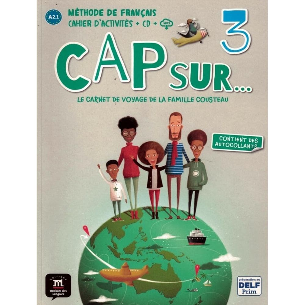 Cap Sur Nouveau 3 - Cahier Dactivites + Cd - A2.1