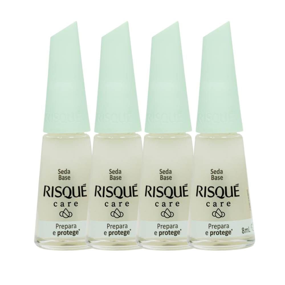 Kit 4 Seda Base Risqué Care 8ml