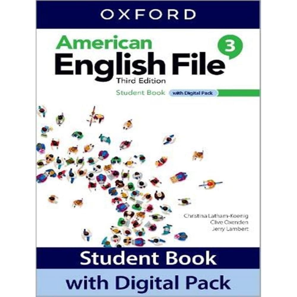 American English File 3 Sb With Digital Pack - 3Rd Ed