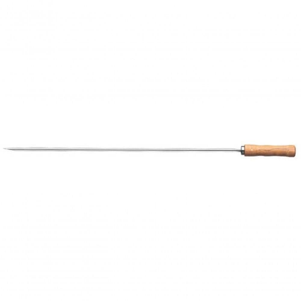 Espeto Para Churrasco Tramontina Lâmina Inox Com Cabo Madeira 75cm