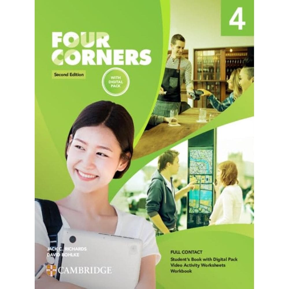 Four Corners Full Contact 4 With Digital Pack - 2Nd Ed