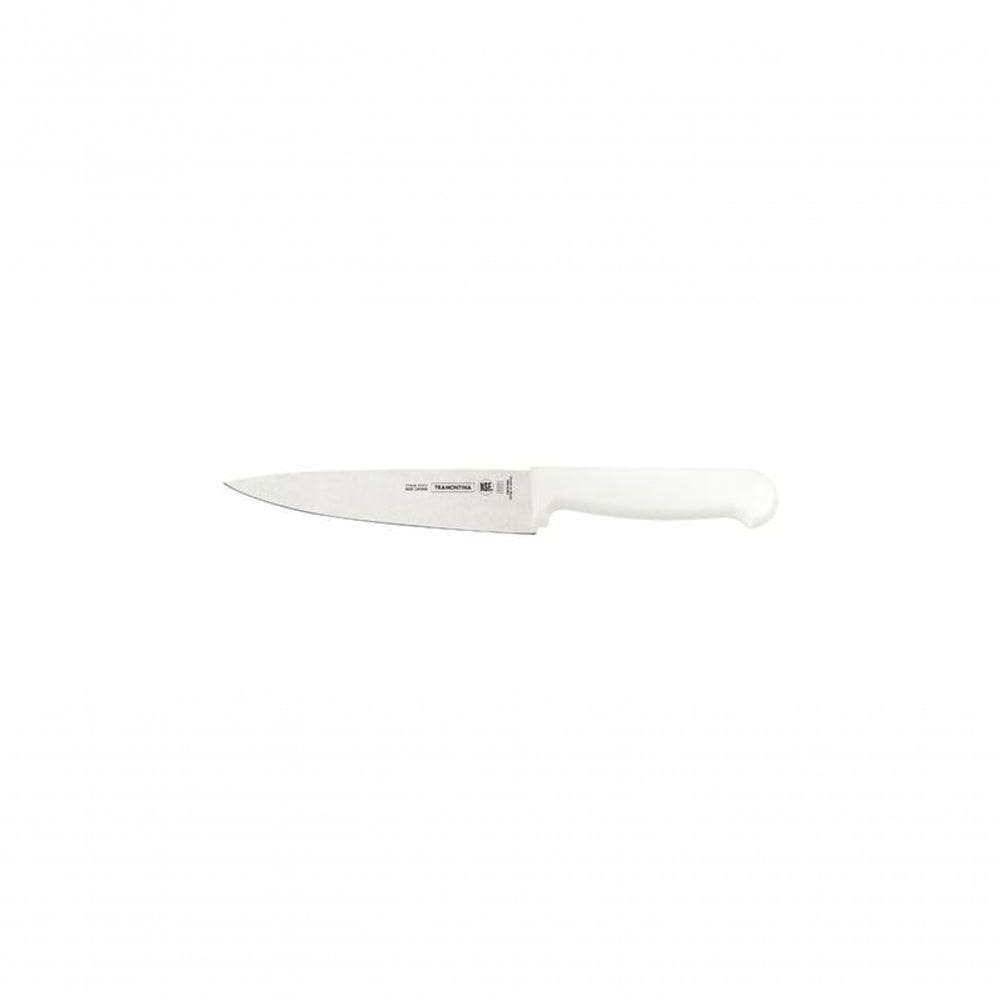 Faca Para Carne Tramontina Com Lâmina Em Aço Inox E Cabo De Polipropileno Branco 6