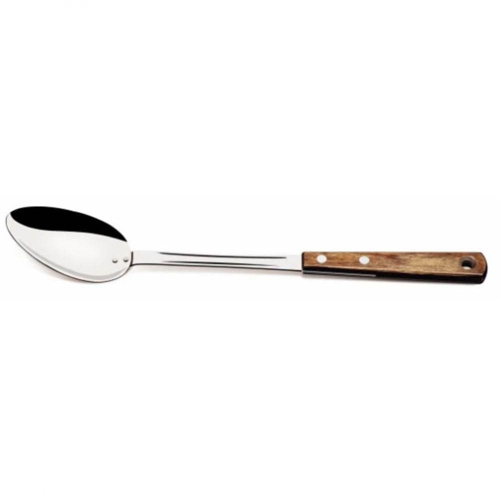 Colher Para Arroz Tramontina Polywood Castanho Inox