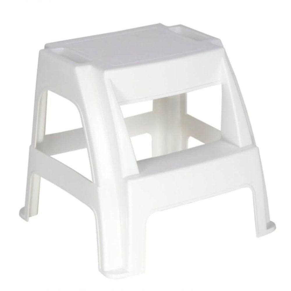 Banqueta Escada Tramontina Paiva Branco