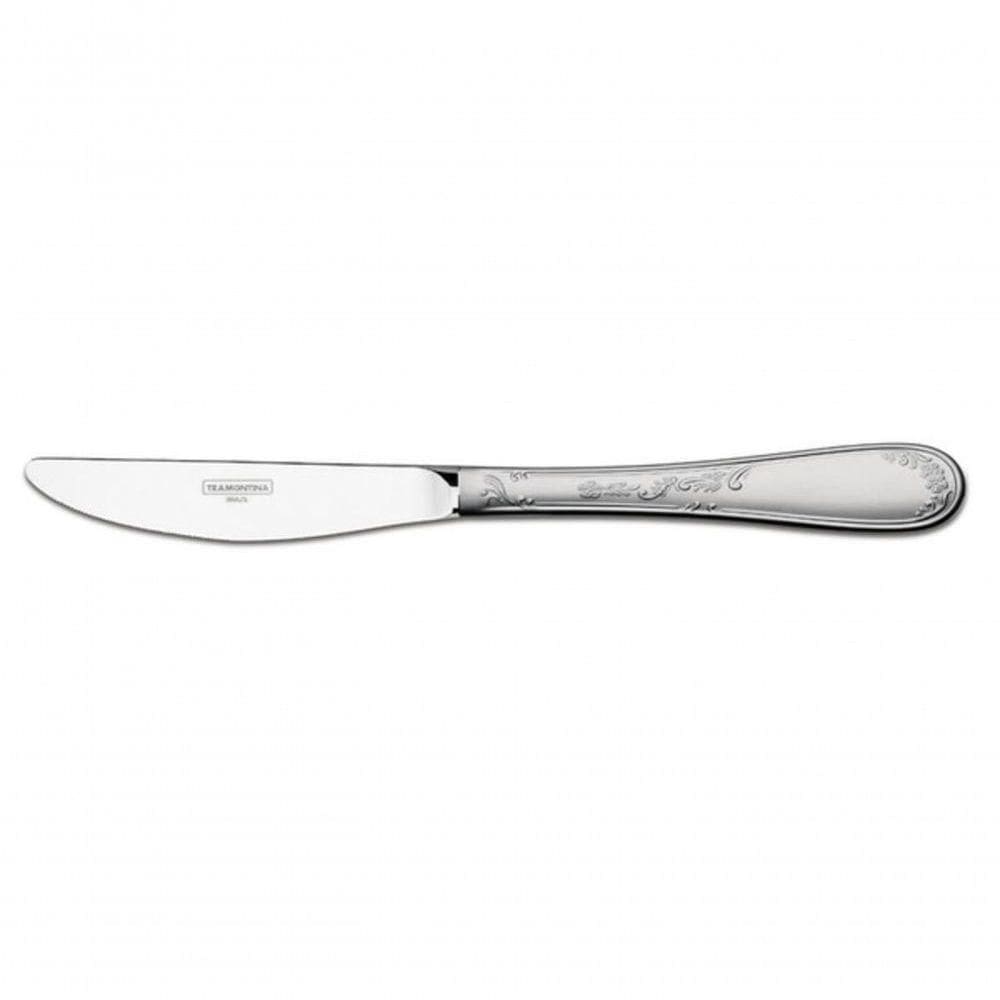 Faca De Mesa Tramontina Renascença Em Aço Inox