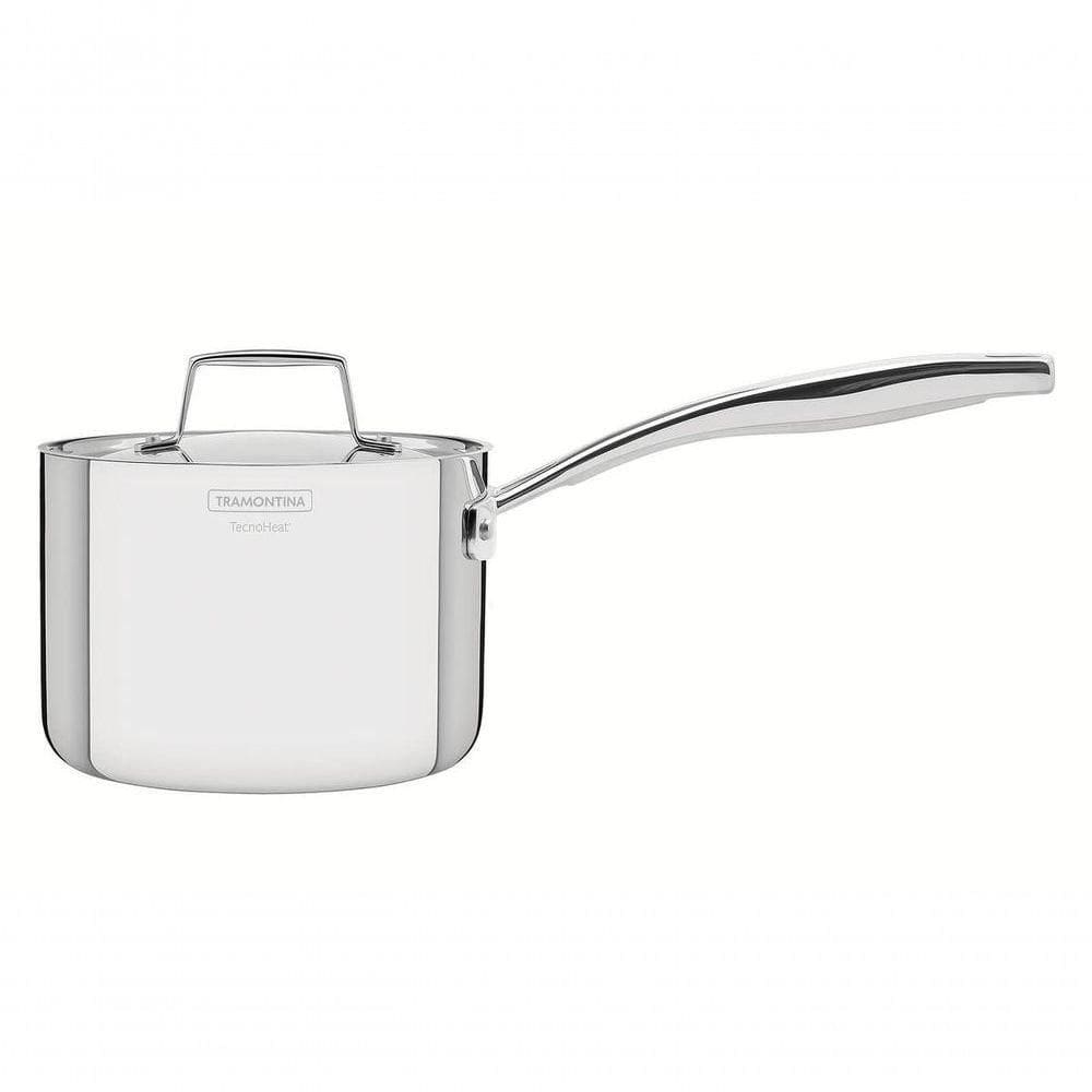 Caldeirão Fundo Tramontina Grano 14cm Em Inox Com Corpo Triplo