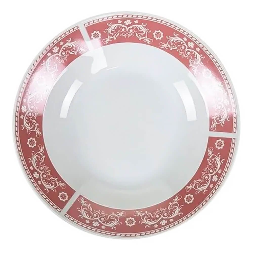 Prato Fundo de Porcelana Classic 22cm 1 peças- Hauskraft