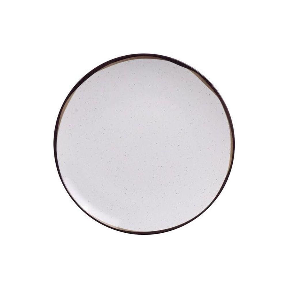 Prato Sobremesa Tramontina Canyon 19cm Em Porcelana Decorada