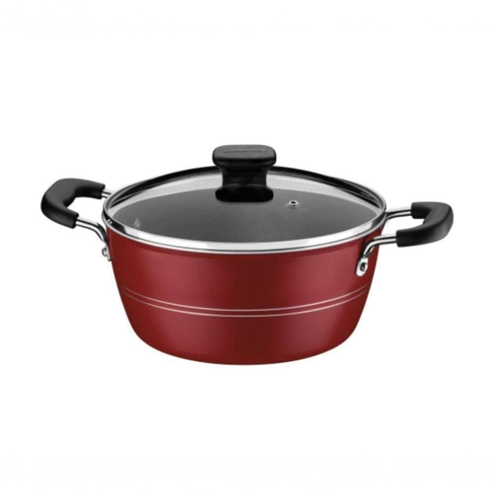 Caçarola Tramontina Sicília Antiaderente Vermelho 24cm