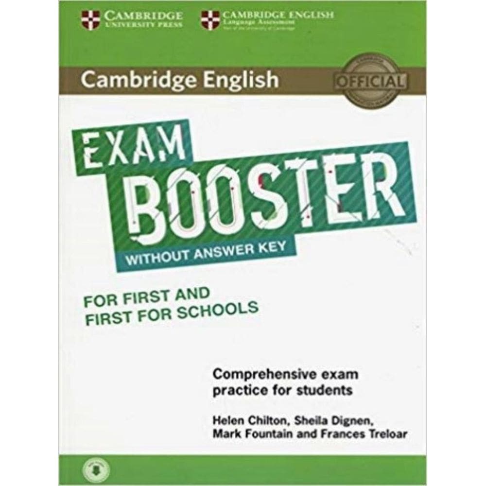 Cambridge English Exam Booster First And First School Wo Key And Cd Online