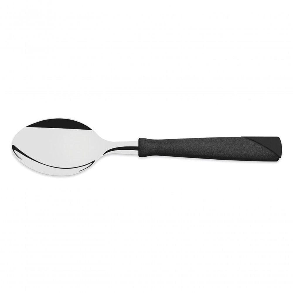 Colher De Mesa Tramontina Inox New Kolor Preta