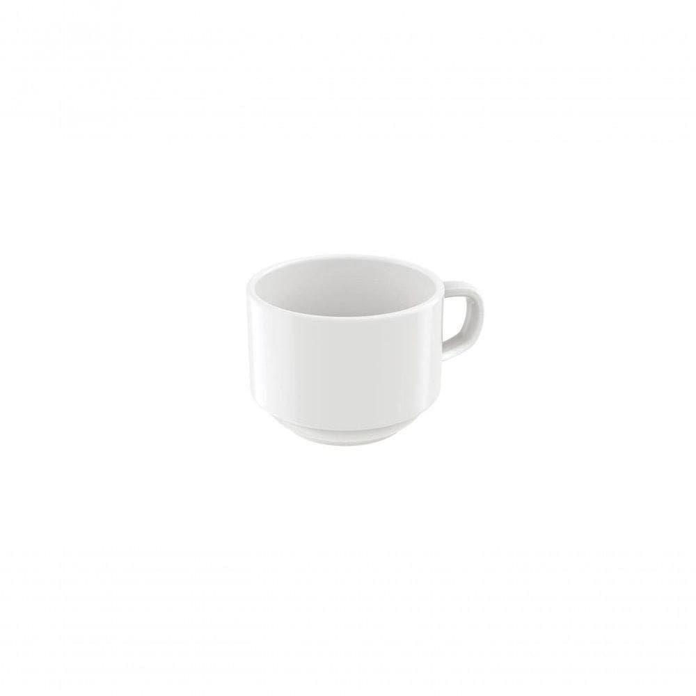 Xícara Chá Tramontina Paola Em Porcelana 240ml