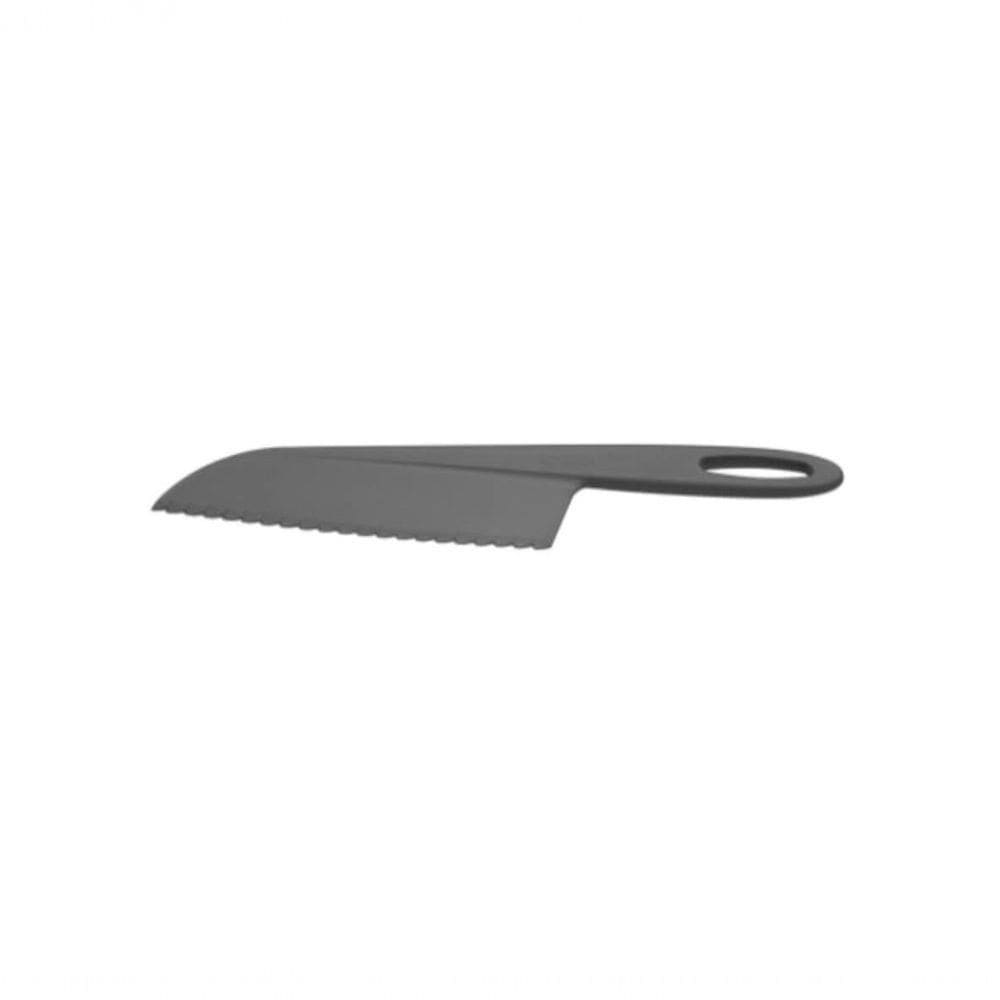 Faca Para Bolo Tramontina Ability 30cm Em Nylon Grafite