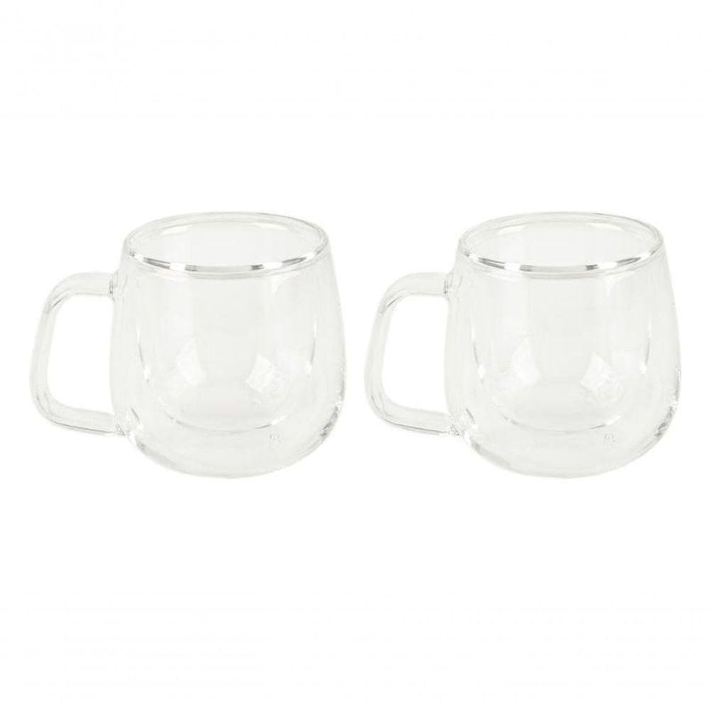 Jogo De Xícaras Tramontina Para Chá E Cappuccino 300ml 2 Peças