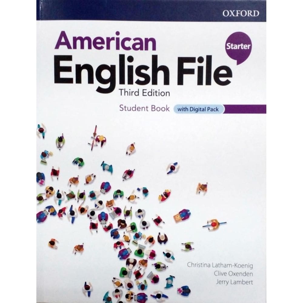 American English File Starter Sb With Digital Pack - 3Rd Ed