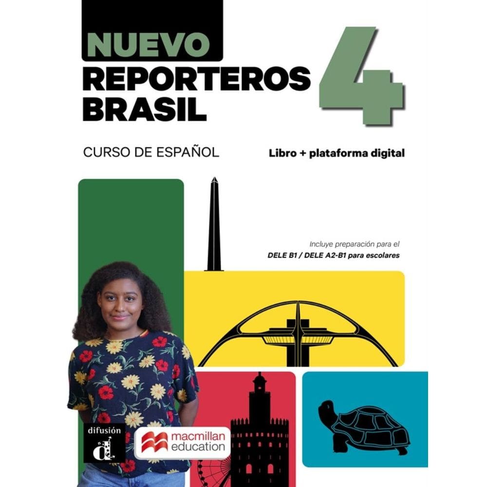 Nuevo Reporteros Brasil 4 - Ed.Hibrida Libro Del Alumno