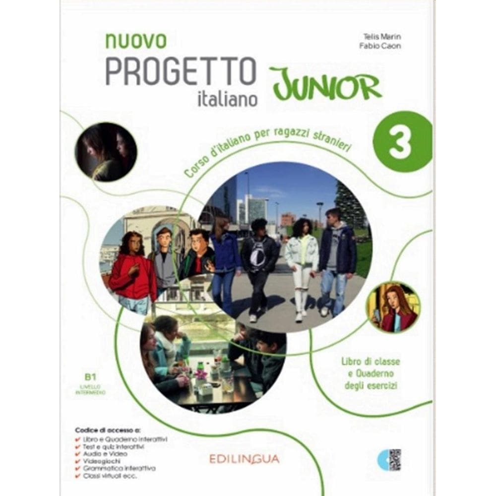 Nuovo Progetto Italiano Junior 3 (B1) - Libro Di Classe E Quaderno Degli Esercizi